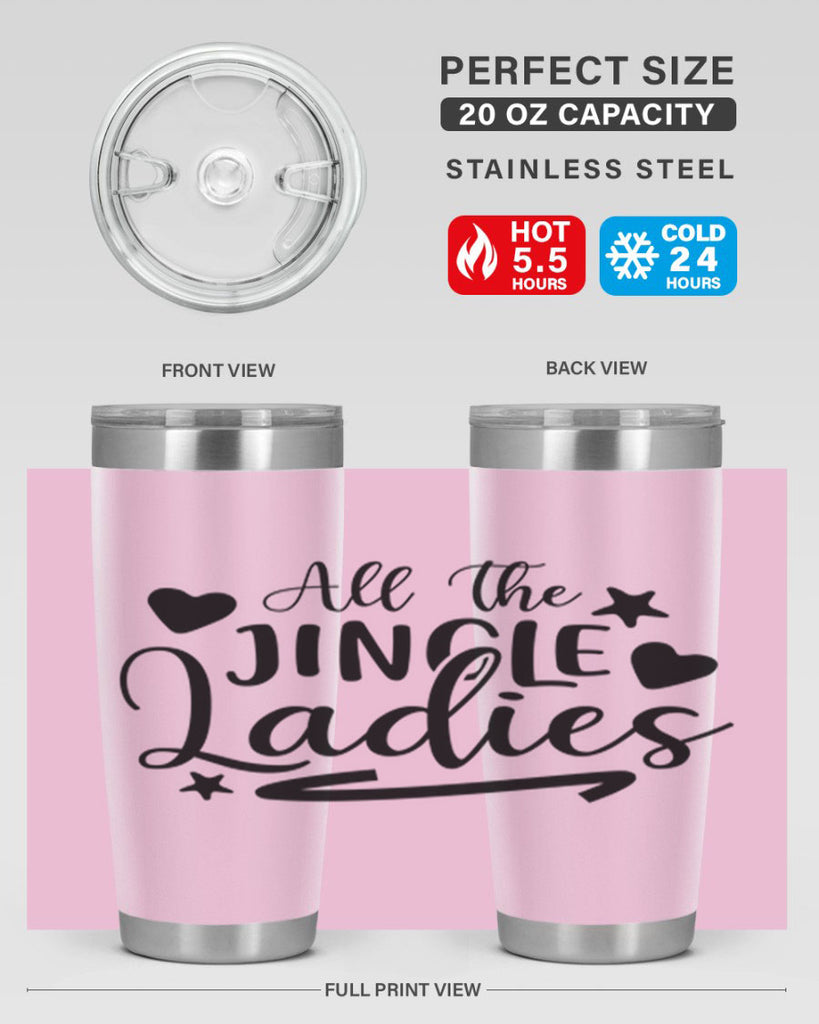 All The Jingle Ladies 4#- fashion- Cotton Tank