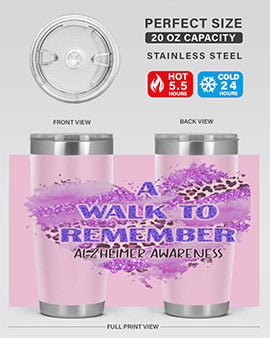 AlzheimerS Awareness A Walk To Remember 10#- alzheimers- Tumbler