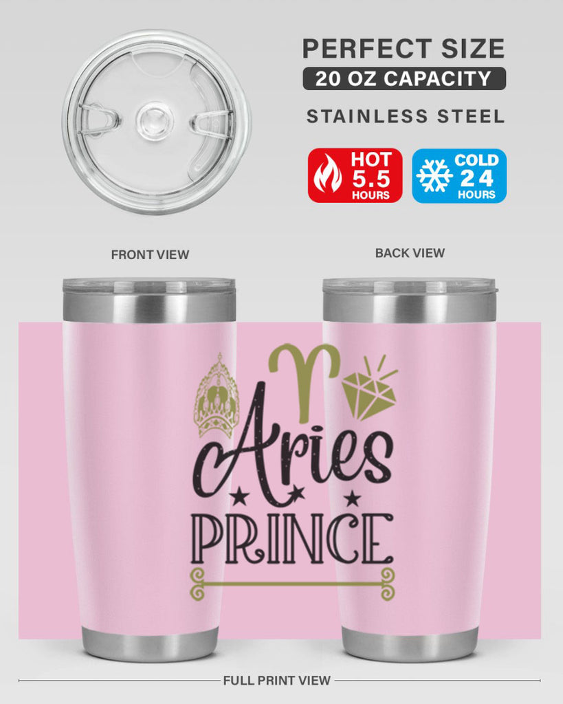 Aries prince 113#- zodiac- Tumbler