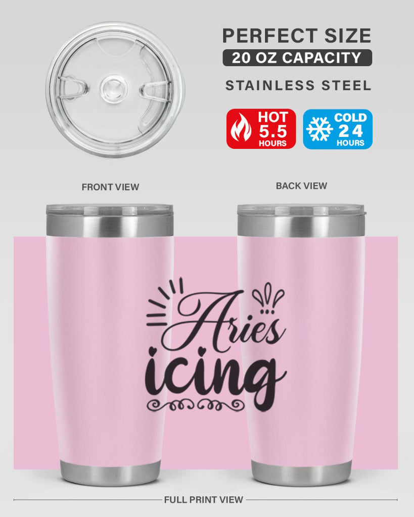 Ariesicing 105#- zodiac- Tumbler