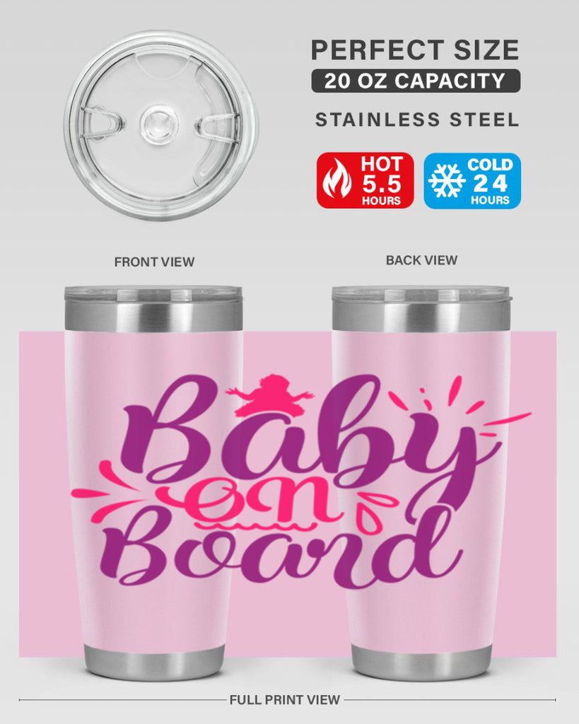 Baby On Board Style 289#- baby- tumbler
