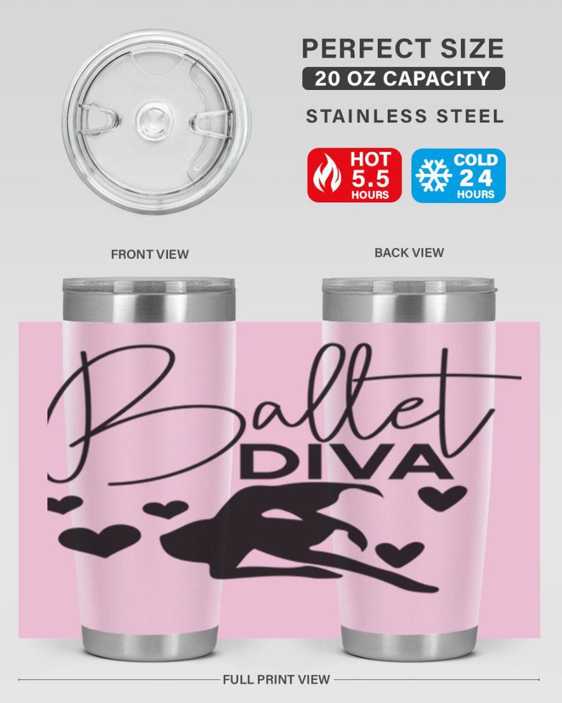 Ballet Diva 5#- ballet- Tumbler