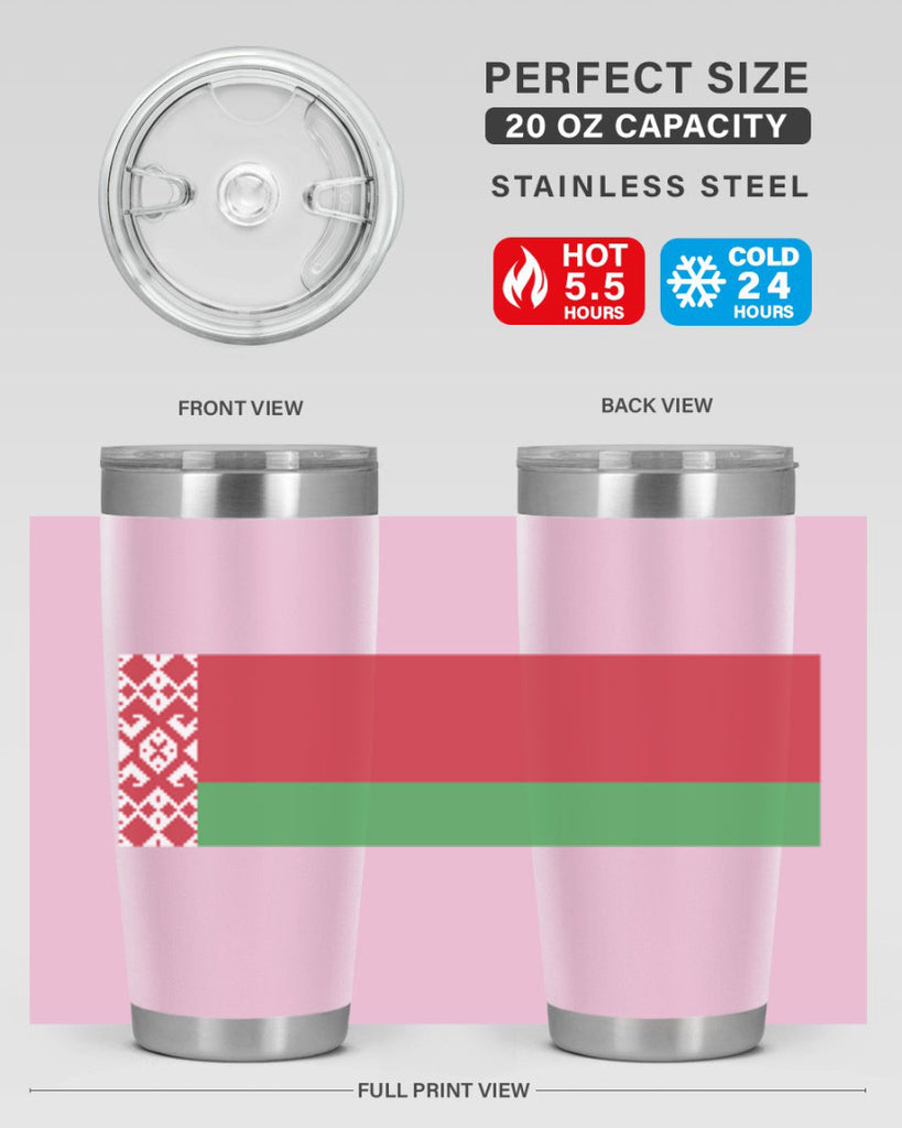 Belarus 182#- world flags- Tumbler