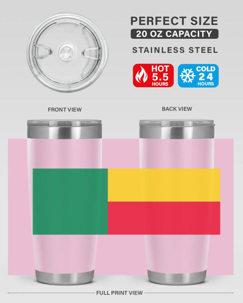 Benin 179#- world flags- Tumbler