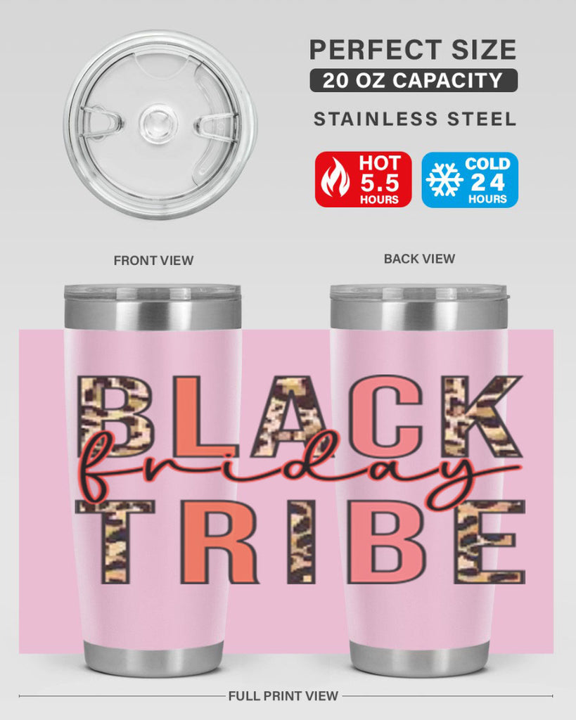 Black friday tribe 46#- fall- Tumbler