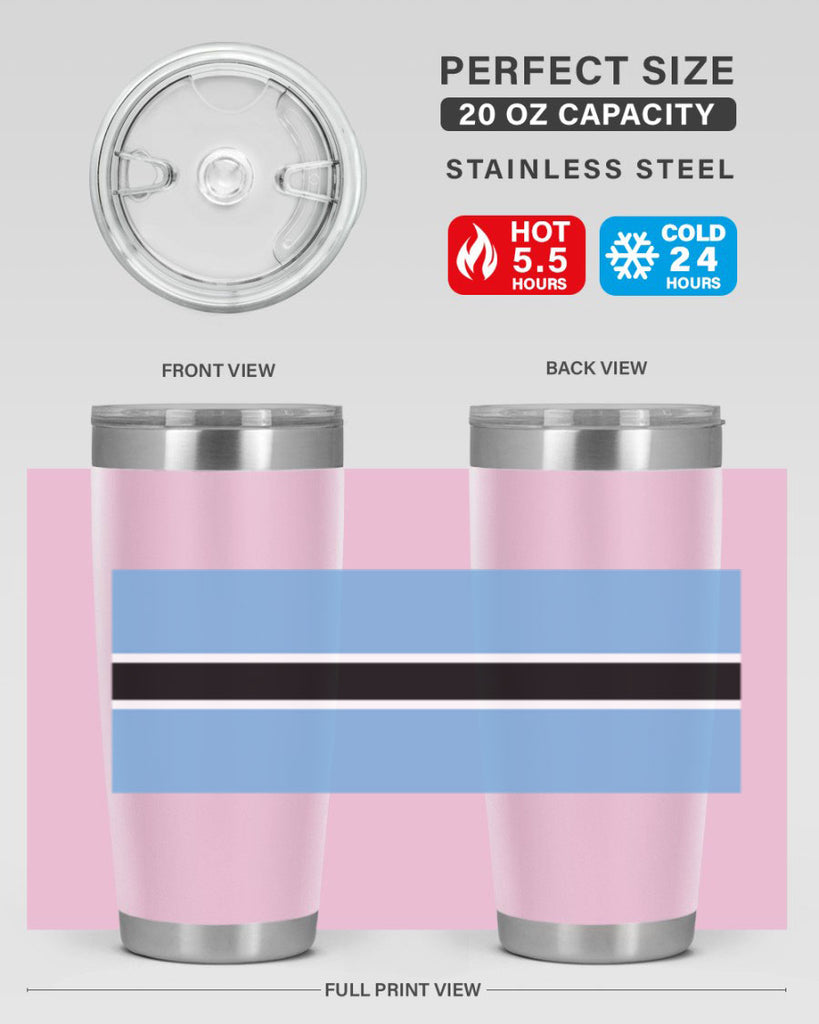 Botswana 175#- world flags- Tumbler