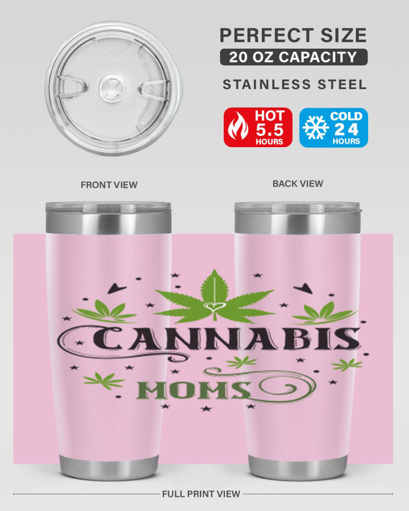 Cannabis Moms 51#- marijuana- Tumbler