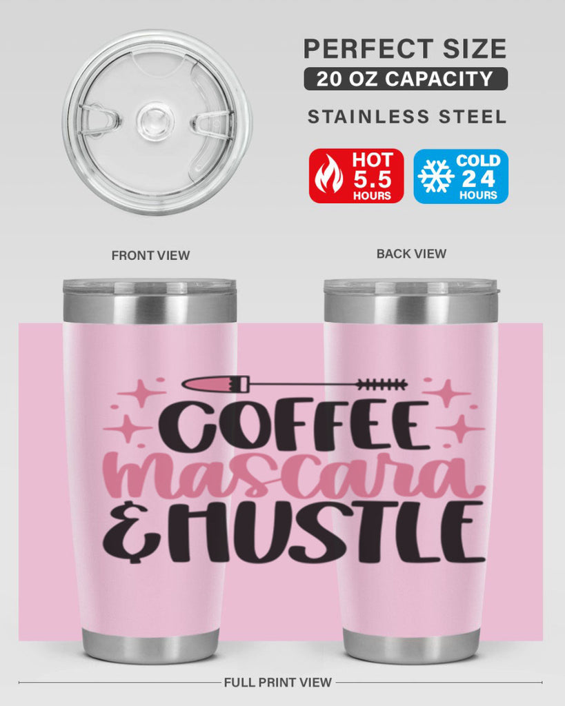 Coffee Mascara Hustle Style 109#- make up- Tumbler