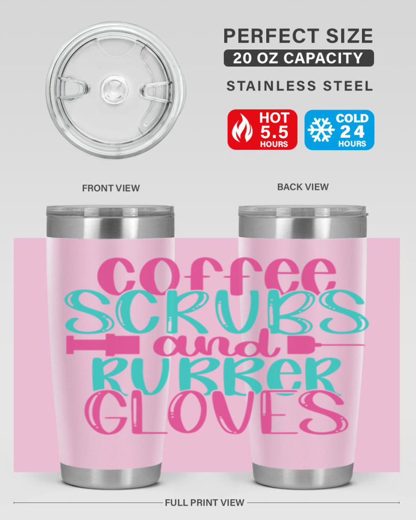 Coffee Scrubs And Rubber Gloves Style Style 210#- nurse- tumbler