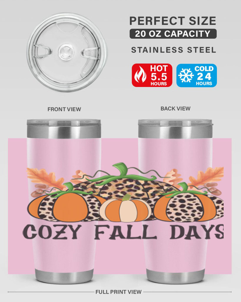 Cozy fall days 61#- fall- Tumbler
