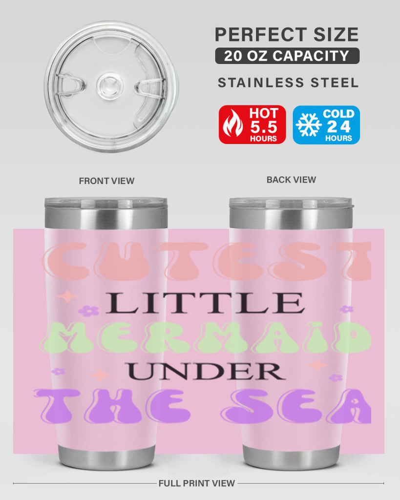 Cutest Little Mermaid Under The 99#- mermaid- Tumbler