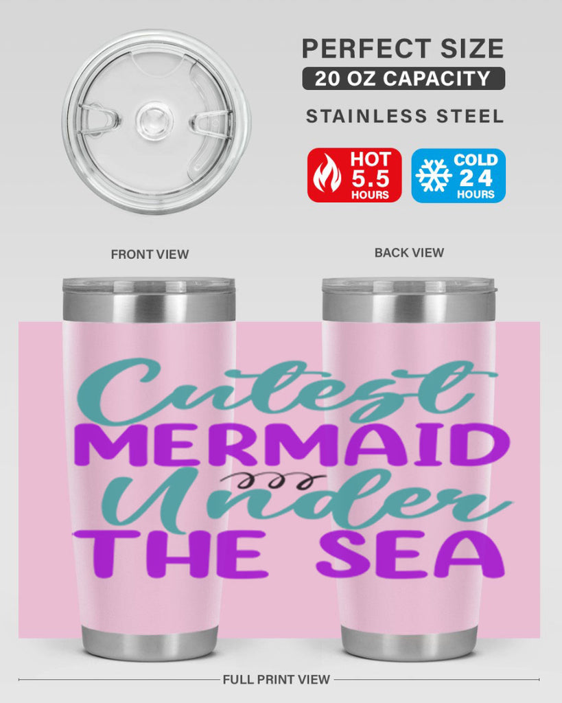 Cutest Mermaid Under The Sea 89#- mermaid- Tumbler