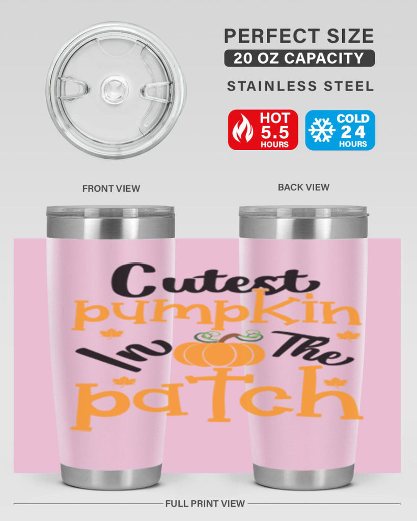 Cutestpumpkininthepatch 66#- fall- Tumbler