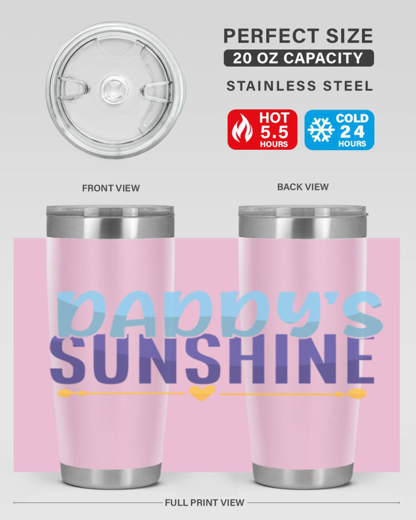 Daddys Sunshine 19#- dad- Tumbler