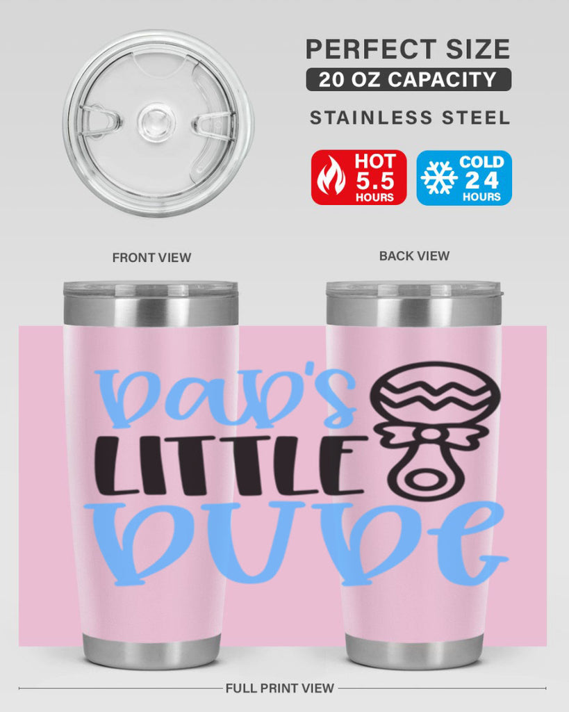 Dads Little Dude Style 102#- baby- tumbler