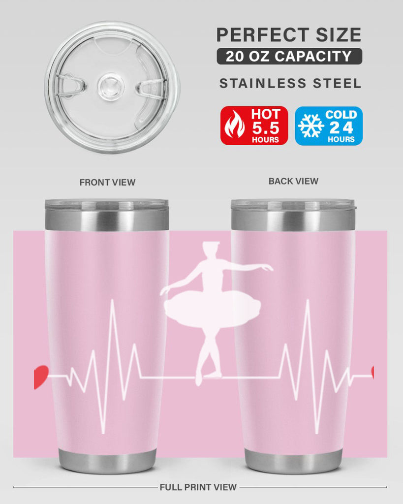 Dance Girl Heat Beat Dancing Ballet 28#- ballet- Tumbler