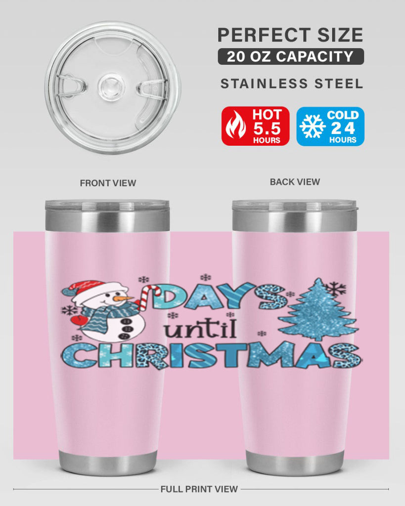 Day until Christmas 92#- winter- Tumbler