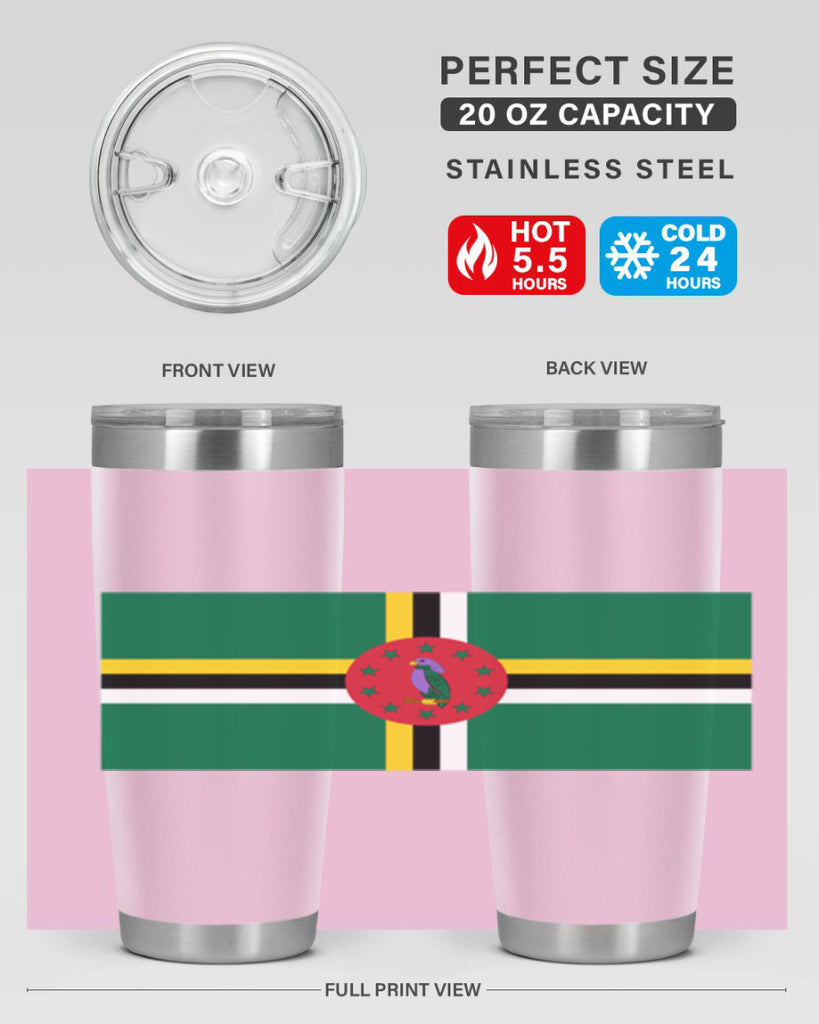 Dominica 149#- world flags- Tumbler