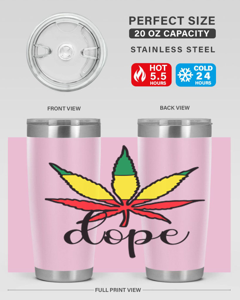 Dope 77#- marijuana- Tumbler