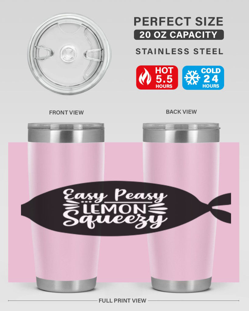 Easy peasy lemon squeezy 159#- mermaid- Tumbler