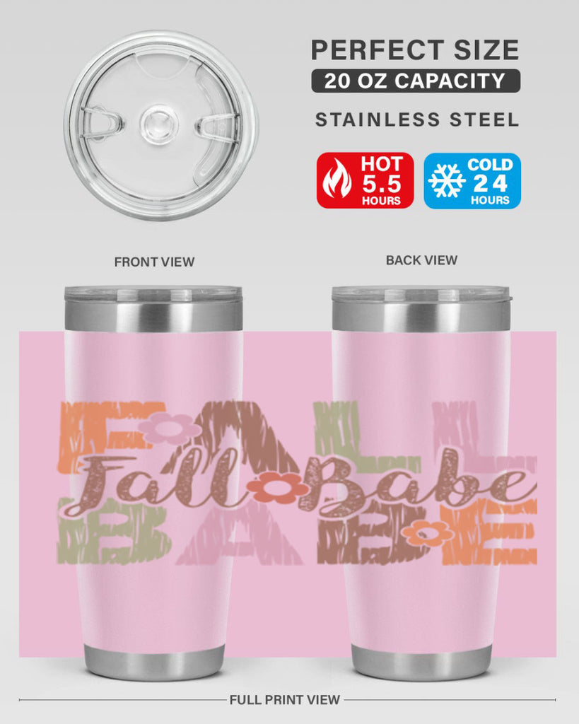 Fall Babe 88#- fall- Tumbler