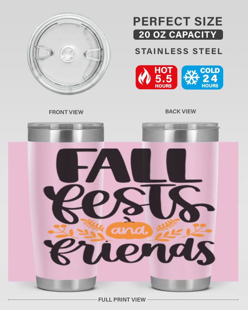 Fall Fests And Friends 484#- fall- Tumbler