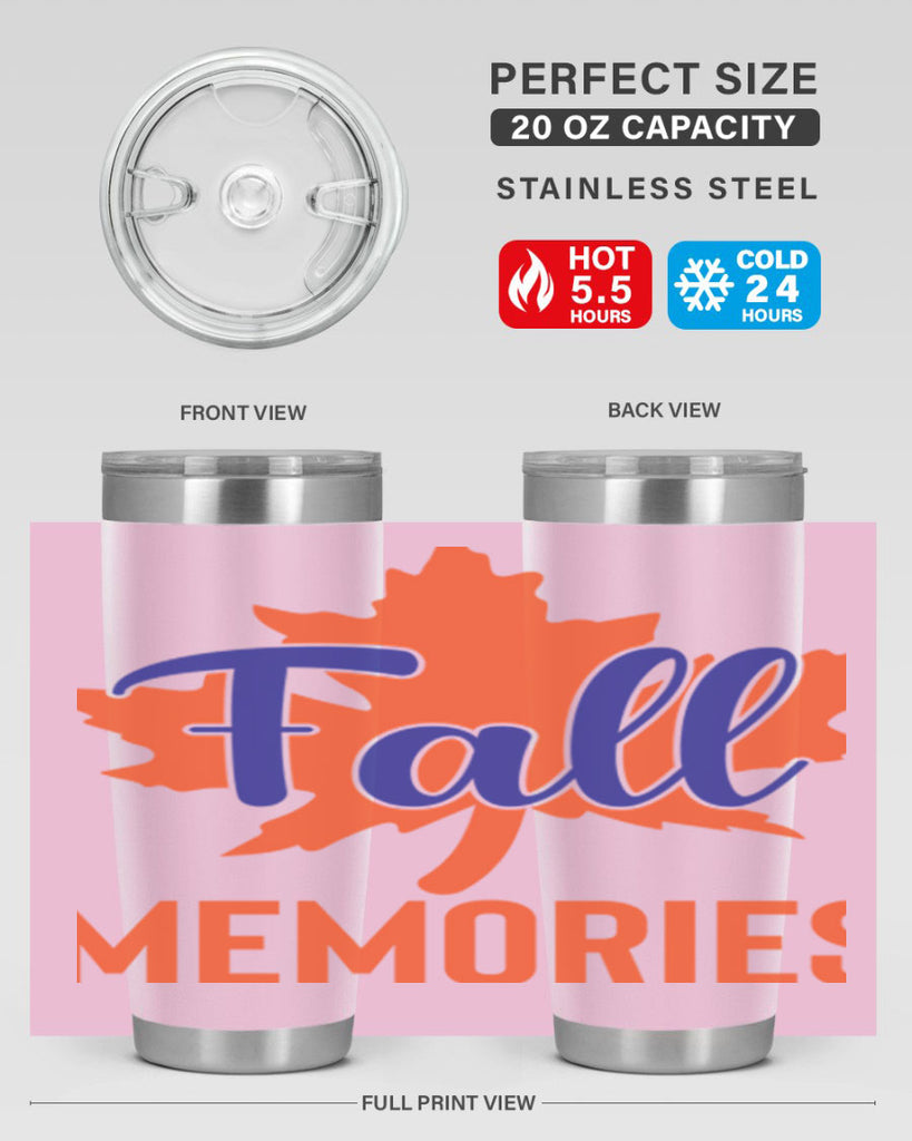 Fall Memories 124#- fall- Tumbler