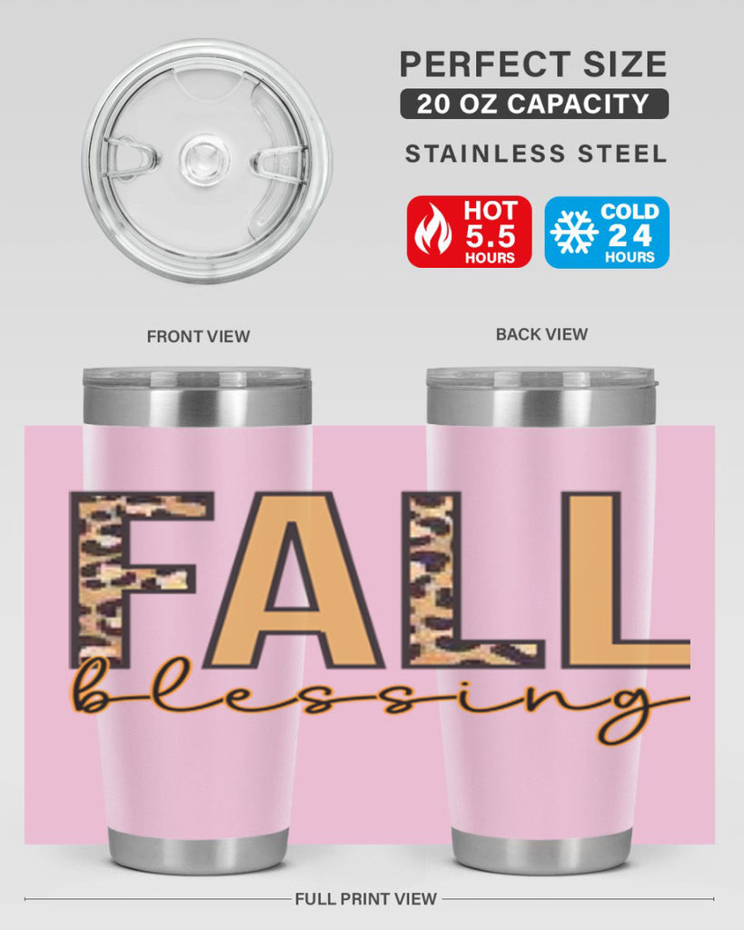 Fall blessing 90#- fall- Tumbler