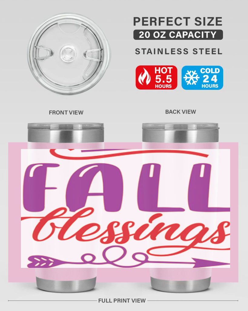 FallBlessingsdesign 146#- fall- Tumbler