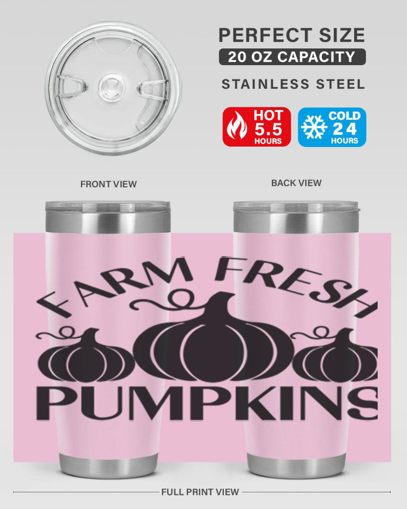 Farm Fresh Pumpkins 176#- fall- Tumbler