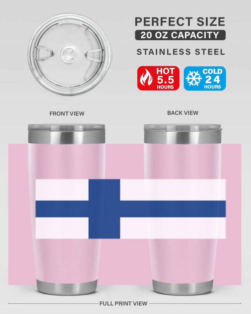 Finland 138#- world flags- Tumbler