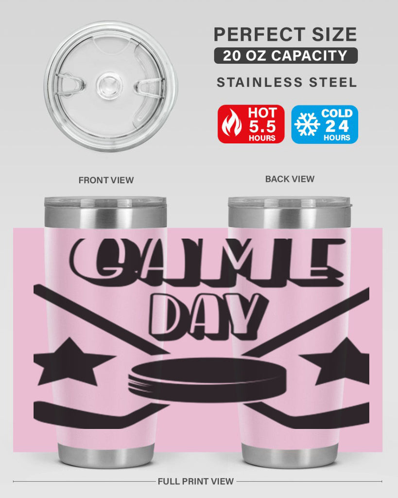 Game day 1220#- hockey- Tumbler