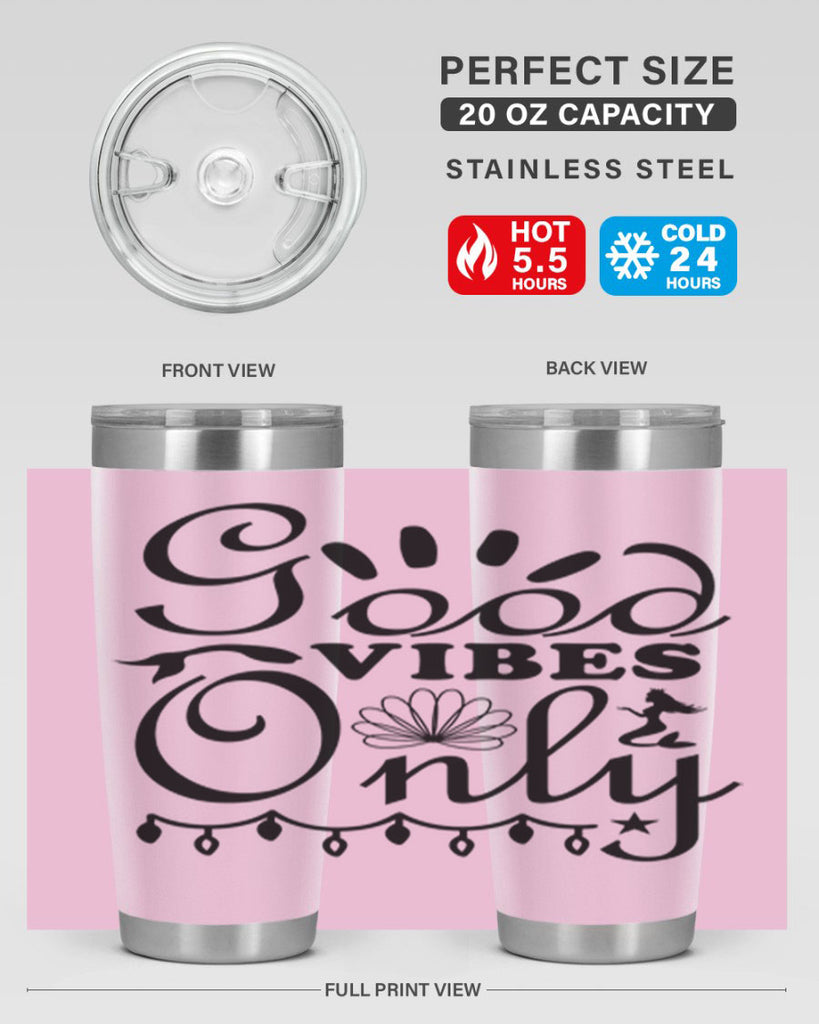 Good Vibes Only design 201#- mermaid- Tumbler