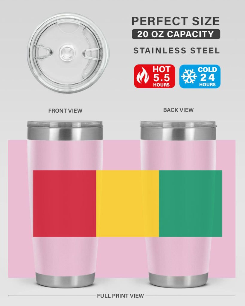 Guinea 127#- world flags- Tumbler