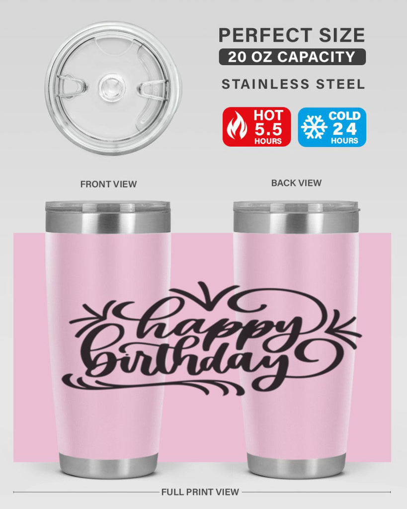 Happy Birthday Style 5#- birthday- tumbler