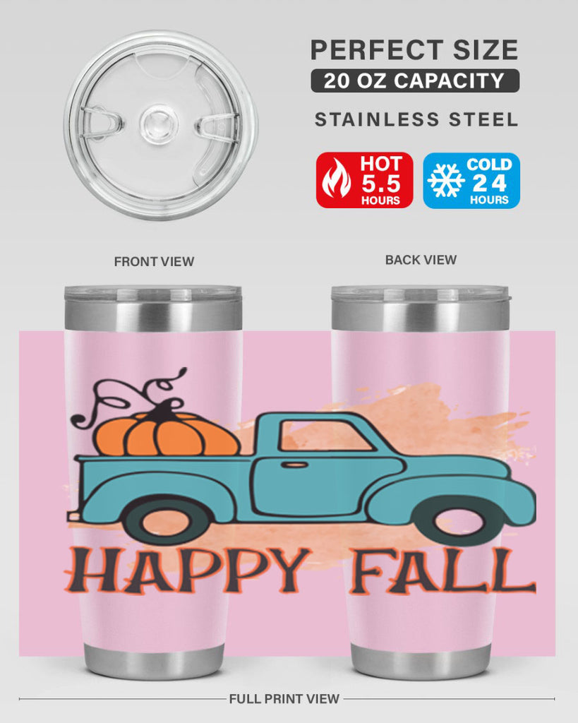 Happy Fall 220#- fall- Tumbler