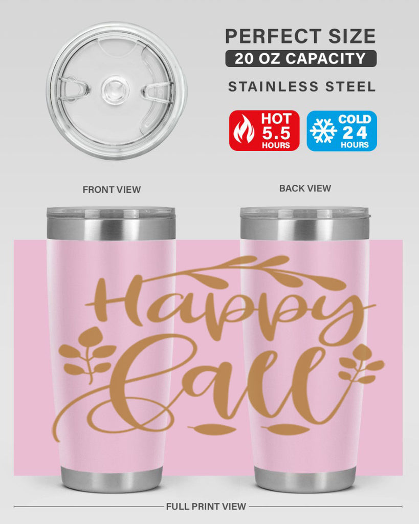 Happy Fall 236#- fall- Tumbler