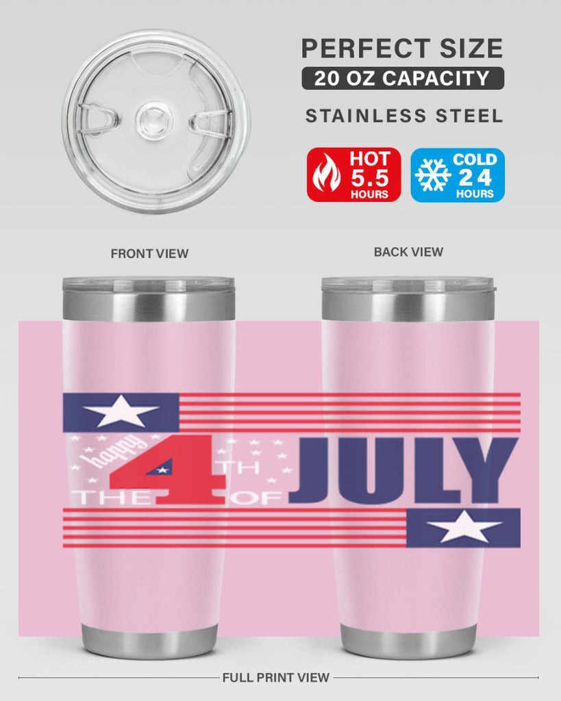 Happy th july Style 100#- Fourt Of July- Tumbler