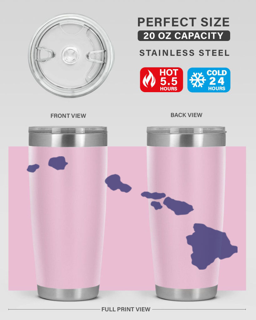 Hawaii 40#- stateflags- Tumbler