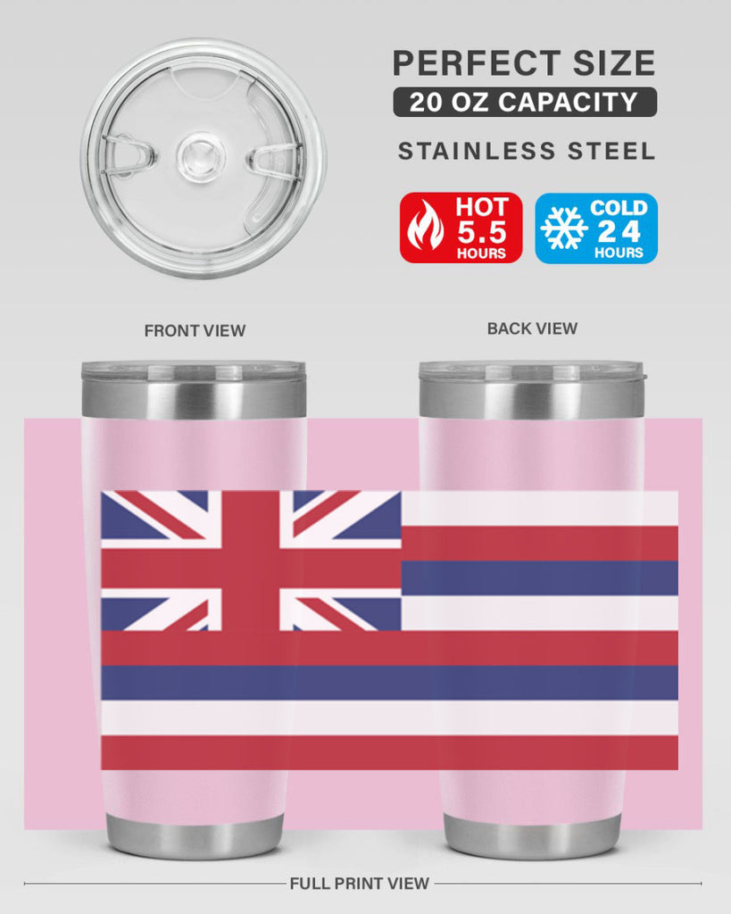 Hawaii 41#- Us Flags- Tumbler