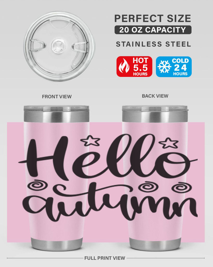 Hello Autumn 270#- fall- Tumbler
