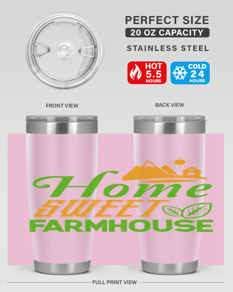 Home sweet farmhouse 59#- farming and gardening- Tumbler