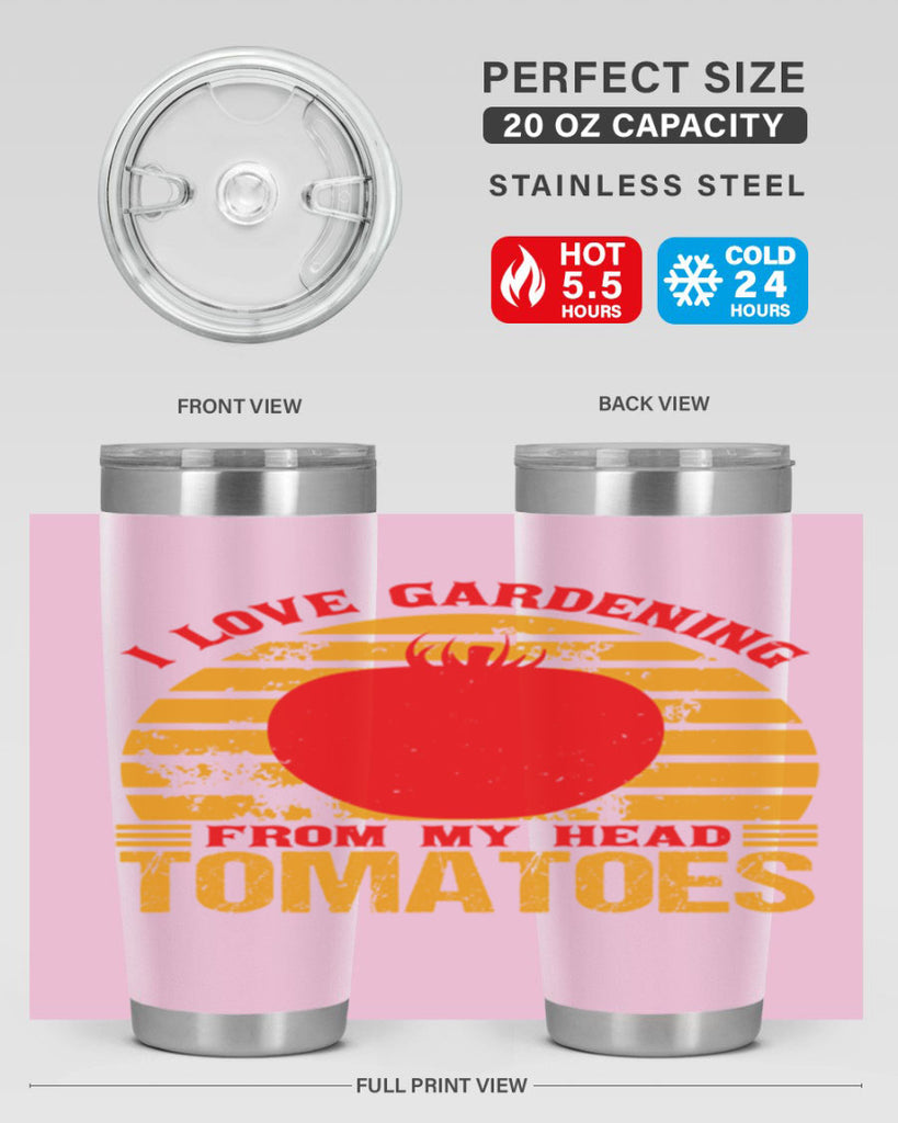 I love gardening From my head Tomatoes 53#- farming and gardening- Tumbler