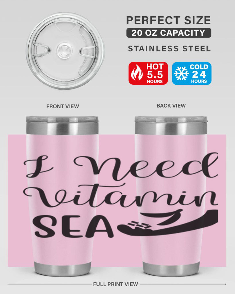 I need vitamin sea 235#- mermaid- Tumbler