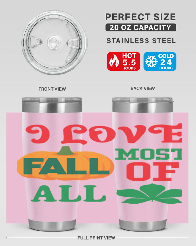 ILOVEFALLMOSTof 346#- fall- Tumbler