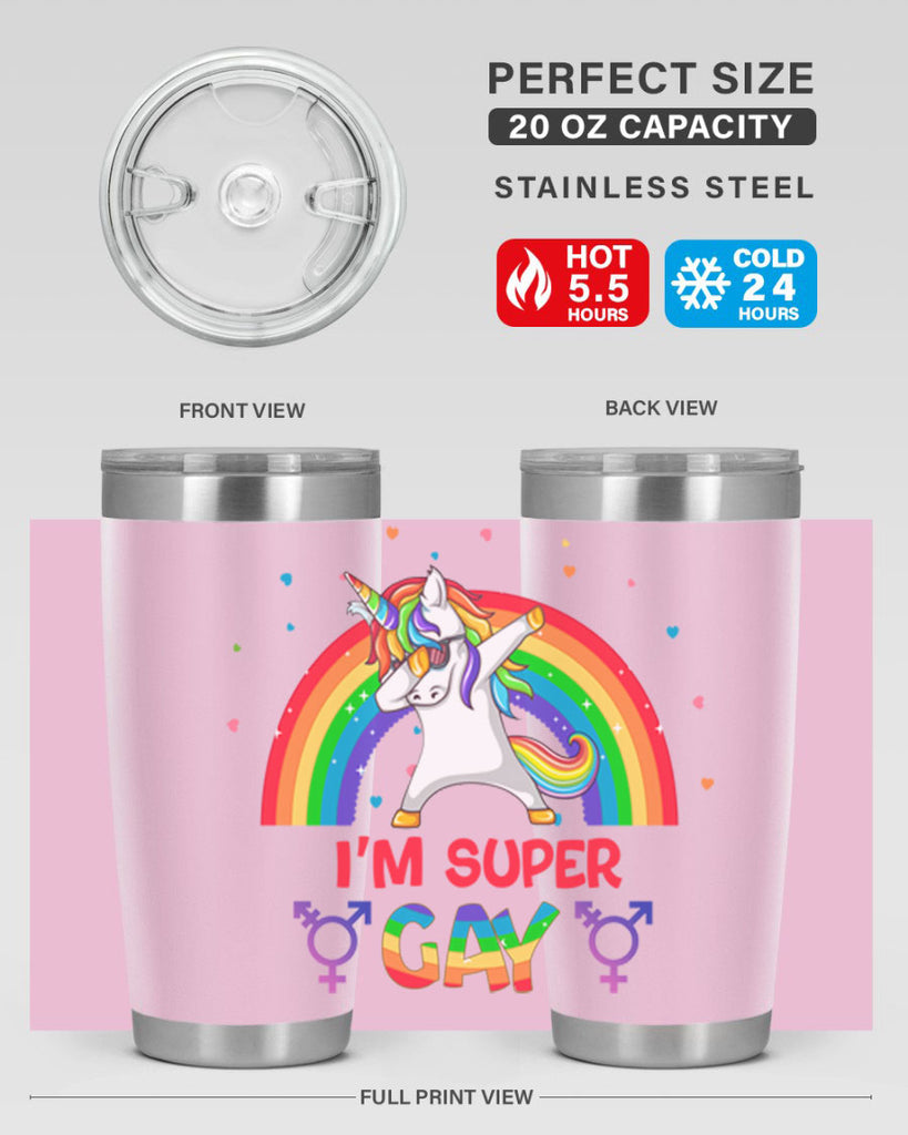 IM Super Gay Lgbt Pride Unicorn Png 44#- lgbt- Tumbler