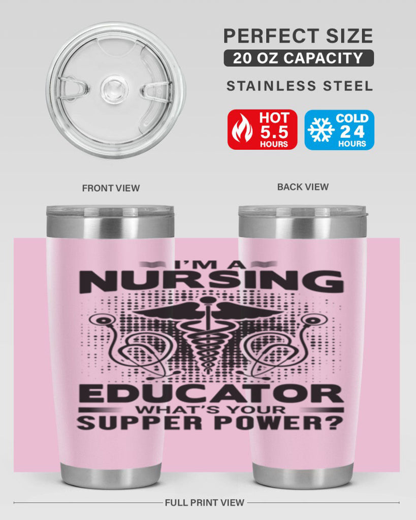 Im a nursing Style 304#- nurse- tumbler