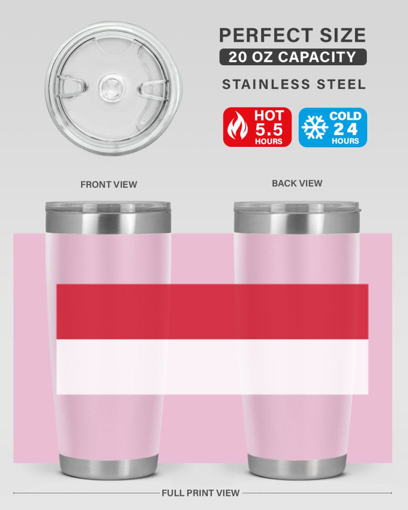 Indonesia 120#- world flags- Tumbler