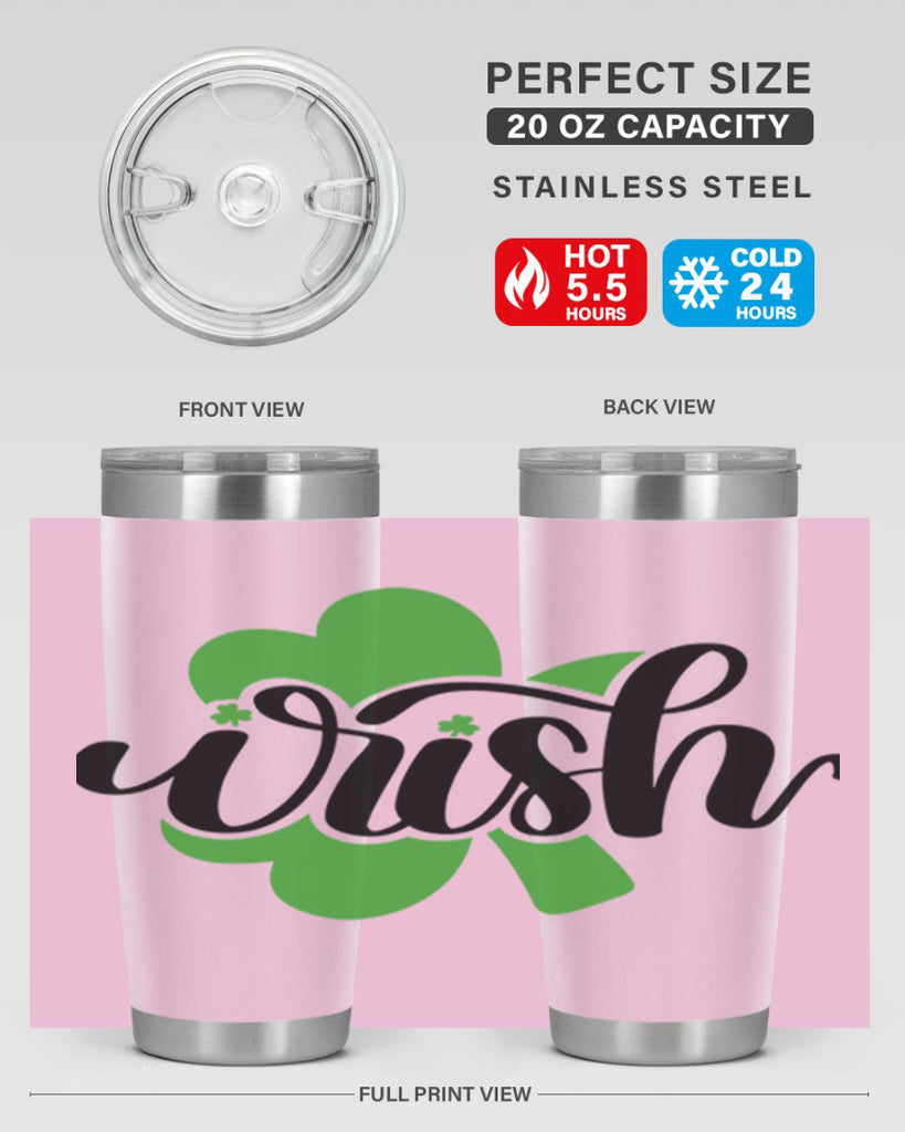 Irish Style 82#- St Patricks Day- Tumbler