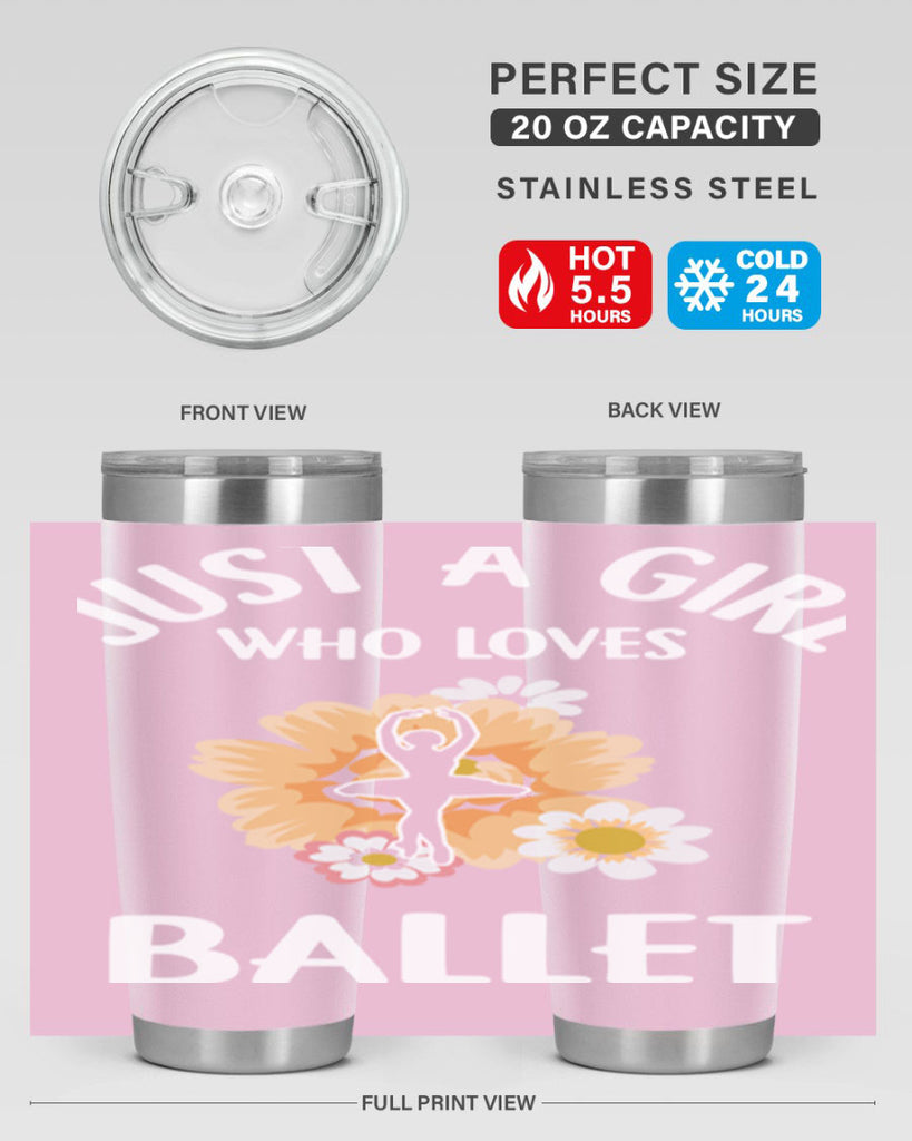 Just a Girl Who Loves Ballet 56#- ballet- Tumbler